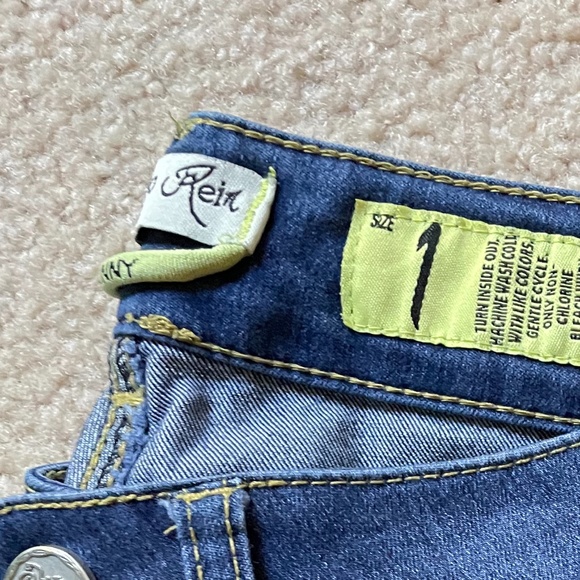 3 jeans like new skinny stretch size 25 - Picture 5 of 6